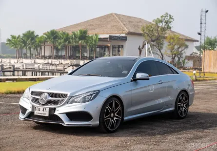 2016 Mercedes-Benz E-Class 2.0 E250 CGI รถเก๋ง 2 ประตู ไมล์น้อยมาก