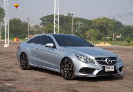 2016 Mercedes-Benz E-Class 2.0 E250 CGI รถเก๋ง 2 ประตู เจ้าของขายเอง รถบ้านมือเดียว ไมล์น้อย 