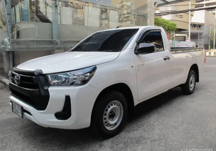 2023 TOYOTA REVO 2.8 ENTRY หัวเดียว เกียร์ธรรมดา สีขาว วิ่งน้อย รถสวยสภาพดี มือเดียว ฟรีดาวน์ 