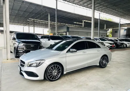 MERCEDES BENZ CLA250 2.0 AMG Dynamic W117 2018 รถสวย พร้อมใช้ ไมล์น้อย 5 หมื่นโล TOP รับประกันตัวถัง