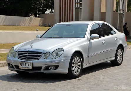 2009 Mercedes-Benz  E200 1.8 W211  NGT รถเก๋ง 4 ประตู 