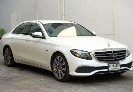 2019 Mercedes-Benz E-Class 2.0 E350e รถเก๋ง 4 ประตู รถบ้านมือเดียว 