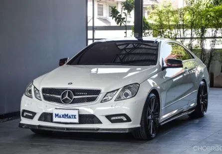 Mercedes-Benz E250 CGI Coupe 2.0 AMG ปี 2012