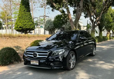 2017 Mercedes-Benz E-Class 2.0 E350e Amg รถมือเดียวป้ายแดง