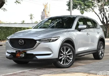 Mazda CX-5 2.2 XDL 4WD 2019 รถบ้านมือเดียวตัวมท๊อปสุด หลังซันรูฟขับ 4 เจ้าของเดิมเช้คศูนย์ตลอด