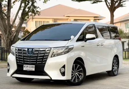 2016 Toyota ALPHARD 2.5 HYBRID E-Four รถตู้/MPV