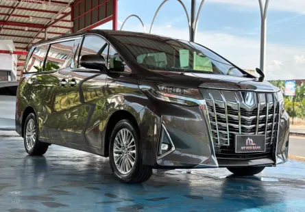 2019 Toyota ALPHARD 2.5 HYBRID E-Four รถบ้านมือเดียว รถเข้าศุนย์ โช็คTEIN ยางใหม่มิชลิส ป.1ซ่อมศูนย์