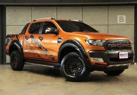 2018 Ford Ranger 2.2 DOUBLE CAB Hi-Rider WildTrak AT รุ่นแต่งมาจากโรงงาน ไมล์เเท้ 2หมื่น B4140