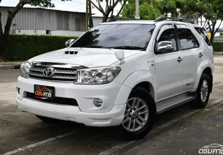 Toyota Fortuner 3.0 TRD Sportivo I 4WD 2009 รถบ้านมือเดียวชุดแต่งศูนย์รอบคัน ตัวขับ 4 