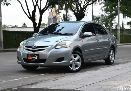 Toyota Vios 1.5 ES 2007 รถบ้านมือเดียวเจ้าใช้งานคนเดียว ซื้อสดฟรีแวท