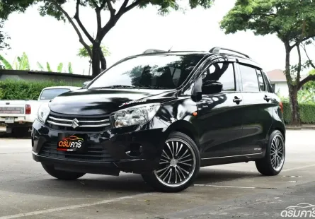 Suzuki Celerio 1.0 GX Hatchback รถบ้านมือเดียวใช้งานน้อยไมล์เพียง 3 หมื่นกว่าโล ฟรีดาวน์ได้