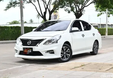 Nissan Almera 1.2 E SPORTECH 2019 รถบ้านมือเดียวใช้งานน้อยไมล์เพียง 3 หมื่นกว่าโล ชุดแต่งศูนย์รอบคัน