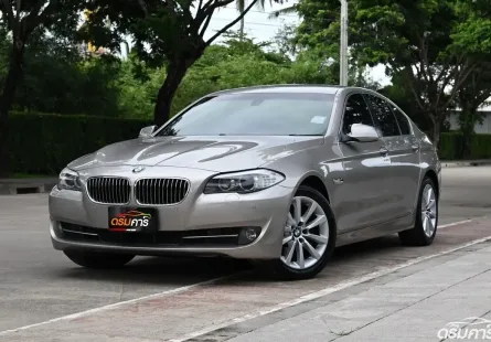 BMW 525d 3.0 F10 2011 รถบ้านมือเดียวออกศูนย์ เจ้าของดูแลดีมาก ซื้อสดฟรีแวท