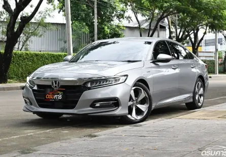 Honda Accord 2.0 Hybrid 2019 รถบ้านมือเดียวเจ้าของเดิมเช็คสุนย์ตลอด แบตไฮบริดยังมีประกันศูนย์