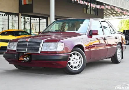 Benz 300E W124 Classic 3.0 1991 รถบ้านมือเดียวพร้อมใช้งานอุปกรณ์ใช้งานได้ทุกอย่าง