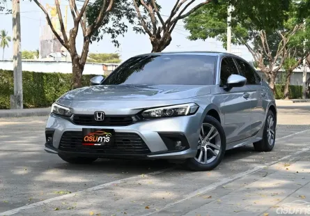 Honda Civic 1.5 FE EL 2022 รถบ้านมือเดียวเจ้าของเดิมเช็คศูนย์ตลอด ยังมีวารันตีศูนย์