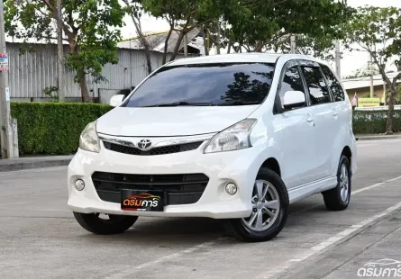 Toyota Avanza 1.5 S 2013 รถครอบครัวใช้งานมือเดียวเช็คศูนย์ตลอด