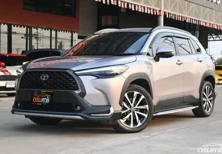 Toyota Corolla Cross 1.8 Hybrid Premium Safety 2021 รถมือเดียวออกศูนย์ ชุดแต่งศูนย์รอบคัน