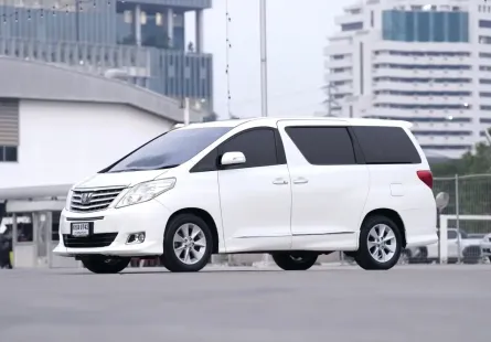 2012 Toyota ALPHARD 3.5 รถตู้/MPV รถบ้านมือเดียว ประวัติศูนย์ 