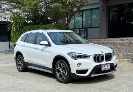 2017 BMW X1 18d ( ดีเซล ) F48 รถออกศูนย์ BMW THAILAND เข้าศูนย์ทุกระยะ ไม่เคยมีอุบัติเหตุครับ