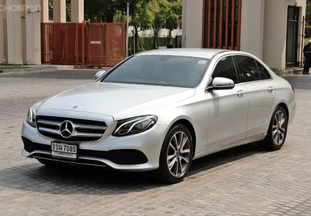 2018 Mercedes-BenzE350 2.0 W213 e Avantgarde รถเก๋ง 4 ประตู 