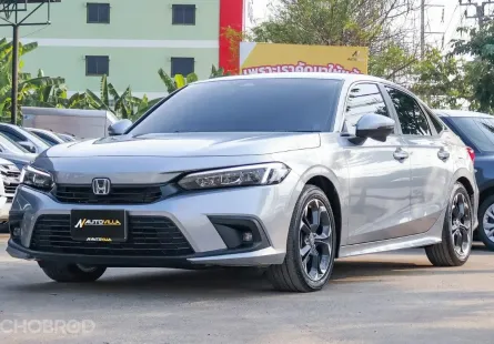 2023 Honda Civic 2.0 EL+ e:HEV รถสวยสภาพพร้อมใช้งาน ไม่แตกต่างจากป้ายแดงเลย สภาพใหม่กริป