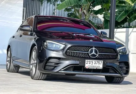 2021 Mercedes-Benz E-Class 2.0 E300e รถเก๋ง 4 ประตู รถสภาพดี มีประกัน