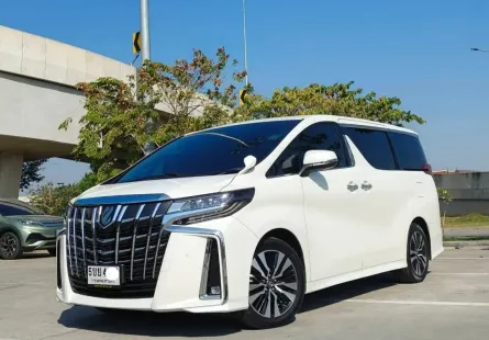 2018 Toyota ALPHARD 2.5 รถตู้/MPV รถบ้านมือเดียว ไมล์แท้  