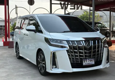 2020 Toyota ALPHARD 2.5 SC Package รถสวย สภาพกริบ รถเข้าศูนย์โตโยต้าทุกระยะ 