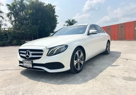2017 Mercedes-Benz E-Class 2.0 E220d รถเก๋ง 4 ประตู รถสภาพดี มีประกัน 