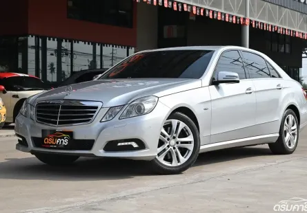 Benz E250 CGI 1.8 W212 Avantgarde 2010 รถบ้านมือเดียวออกศูนย์ชุดแต่งรอบคัน ใช้งานน้อย