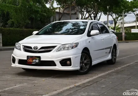 Toyota Corolla Altis 1.8 TRD Sportivo 2013 รถบ้านมือเดียวชุดแต่งศูนย์รอบคัน เครดิตดีฟรีดาวน์ได้