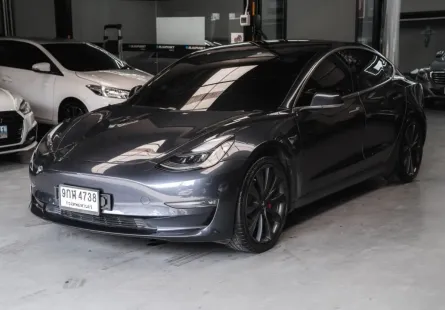 2023 Tesla Model 3 PERFORMANCE 4WD รถเก๋ง 4 ประตู รถบ้านมือเดียว