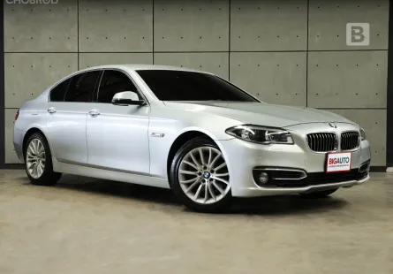 2015 BMW 525d 2.0 F10 Luxury Sedan AT Model LCI (Minorchange) คันนี้ดูแลรักษาดีมาก B3434