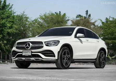 Benz GLC220d Coupe AMG ปี 2019  รถมือเดียวป้ายแดง ประวัติศูนย์ทุกระยะ