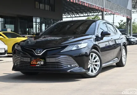 Toyota Camry 2.5 Hybrid Premium 2019 รถมือเดียวออกป้ายแดงเจ้าของเดิมดูแลดีเช็คศูนย์ตลอด