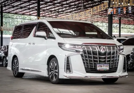 2023 Toyota ALPHARD 2.5 รถตู้/MPV รถบ้านมือเดียว ไมล์แท้ เจ้าของขายเอง 