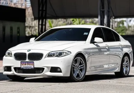 2011 BMW 5 Series 2.0 520d รถเก๋ง 4 ประตู ไมล์แท้ รถสวยพร้อมใช้งาน 