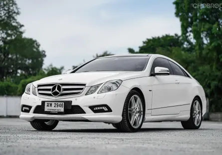 New !! Benz E200 Coupe AMG ปี 2012 สภาพสวยมาก มือเดียวป้ายแดง