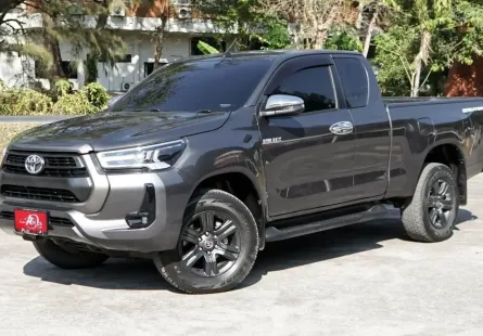 TOYOTA HILUX REVO 2.4 ENTRY PRERUNNER CAB ปี2020(mnc) โฉมหมูป่า เกียร์ ธรรมดา สีเทา