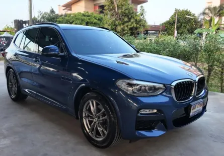 2019 BMW X3 2.0 xDrive20d M Sport รถมือเดียว ไม่เคยทำสีใดๆ BSI ถึง กย.2568