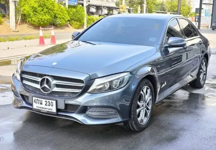 2015 Mercedes-Benz C-Class 1.6 C180 รถเก๋ง 4 ประตู รถบ้านมือเดียว ไมล์แท้ เจ้าของขายเอง 