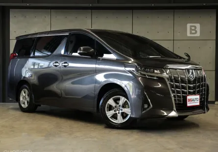 2022 Toyota Alphard 2.5 HV X 4WD Van AT ไมล์แท้ ประวัติการดูแลรักษารถดี B7112