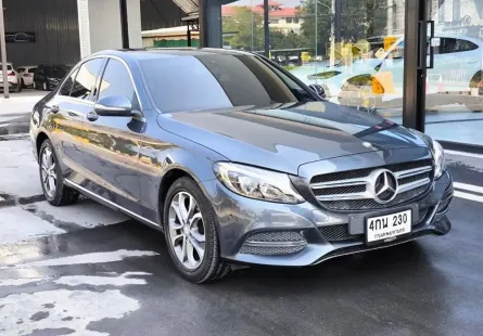 2015 Mercedes-Benz C-Class 1.6 C180 รถเก๋ง 4 ประตู รถบ้านมือเดียว