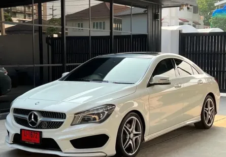 2016 Mercedes-Benz CLA-Class 2.0 CLA250 AMG รถเก๋ง 4 ประตู รถบ้านมือเดียว