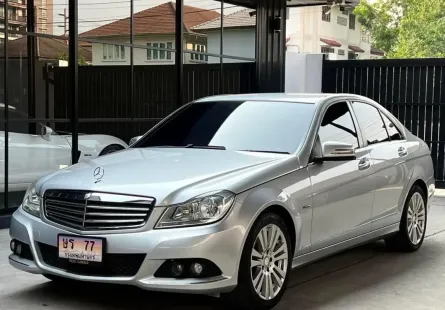 2012 Mercedes-Benz C-Class 1.8 C200 รถเก๋ง 4 ประตู รถสวย ไมล์แท้ 