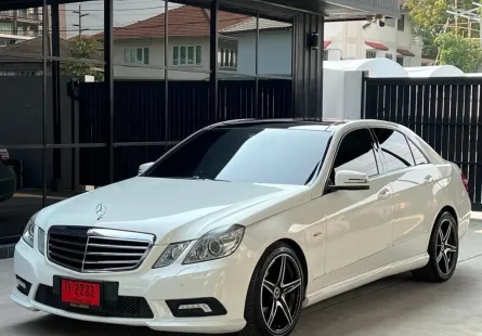 2011 Mercedes-Benz E-Class 2.0 E250 รถเก๋ง 4 ประตู ออกรถง่าย รถสวย ไมล์แท้ 