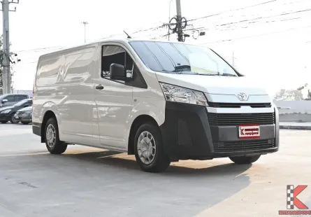 Toyota Hiace 2.8 ECO 2020 รถตู้เตี้ยบรรทุก ออกป้ายแดงมือเดียว