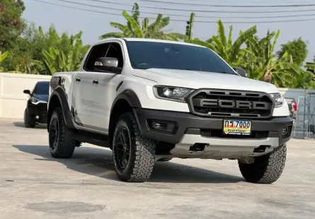 2018 FORD RANGER, 2.0 RAPTOR BI-TURBO 4WD โฉม DOUBLE CAB รุ่น TOP สุด 4WD ดีเซล 