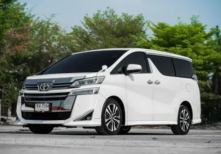 New !! Toyota Vellfire 2.5 ZG ปี 2018 มือเดียวป้ายแดง สภาพสวยมาก ๆ ขับดี ประหยัด